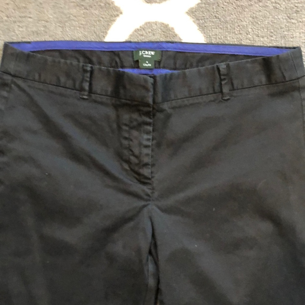 JCrew Cafe Capri City Fit, cropped pant size 4 - Picture 3 of 7